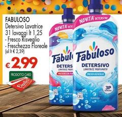 Fabuloso - Detersivo Lavatrice 31 Lavaggi