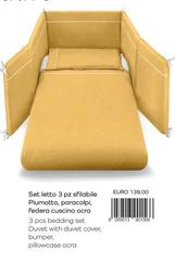 Set Letto 3 Pz Sfiable