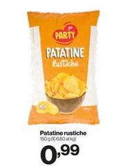 Party - Patatine Rustiche
