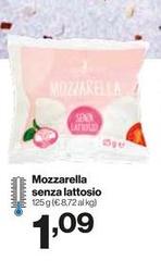 Mozzarella Senza Lattosio