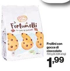 Frollini Con Gocce Di Cioccolato