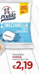 Podda - Mozzarella
