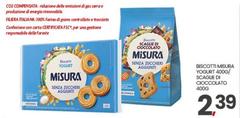 Serra - Biscotti Misura Yogurt 400 G/ Scaglie Di Cioccolato