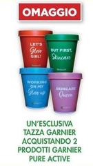 Up! - Tazza Garnier Acquistando 2 Prodotti Garnier Pure Active E/o Hyaluron