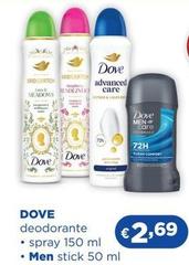 Dove - Deodorante Spray