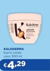 Kaloderma - Burro Corpo Vaso