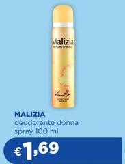 Malizia - Deodorante Donna Spray