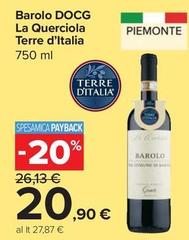 Terre d'Italia - Barolo DOCG La Querciola