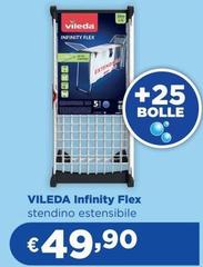 Vileda - Infinity Flex Stendino Estensibile