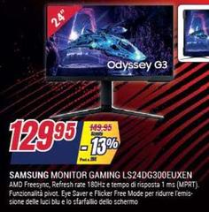 Samsung - Monitor Gaming Ls24dg300euxen