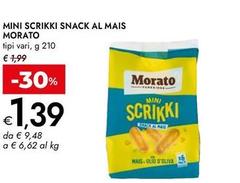 Morato - Mini Scrikki Snack Al Mais