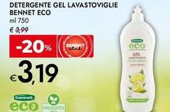 Bennet Eco - Detergente Gel Lavastoviglie 