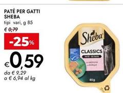 Sheba - Paté Per Gatti
