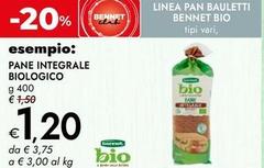 Bennet Bio - Pane Integrale Biologico