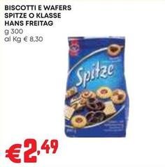 Biscotti E Wafers Spitze O Klasse Hans Freitag