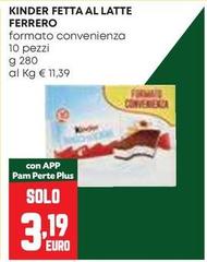 Ferrero - Kinder Fetta Al Latte