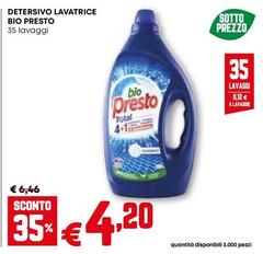Bio Presto - Detersivo Lavatrice