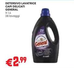 General - Detersivo Lavatrice Capi Delicati