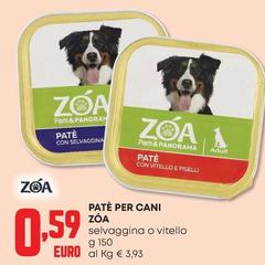 Zoa - Patè Per Cani