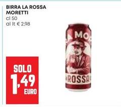Moretti - Birra La Rossa