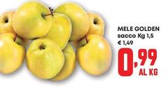Mele Golden Sacco
