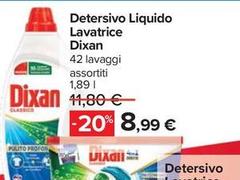 Dixan - Detersivo Liquido Lavatrice