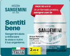 Sangemini - Acqua Naturale