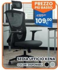 Basso - Sedia Ufficio Kena