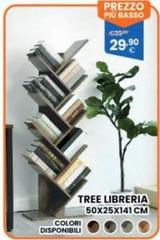 Basso - Tree Libreria 50x25x141 Cm