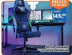 Basso - Sedia Gaming Led Rgb Premium