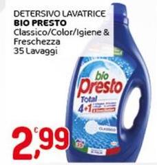 Bio Presto - Detersivo Lavatrice