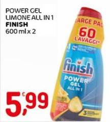 Finish - Power Gel Limone All In 1