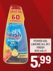 Finish - Power Gel Limone All In 1