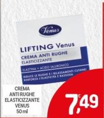 Venus - Crema Anti Rughe Elasticizzante