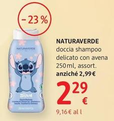 Natura Verde - Doccia Shampoo  Delicato Con Avena 250 Ml, Assort.