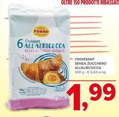 Todis - Croissant Senza Zucchero All'Albicocca