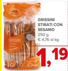 Grissini Stirati Con Sesamo