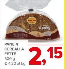 I Tesori Del Forno - Pane 4 Cereali A Fette