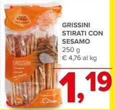 Grissini Stirati Con Sesamo