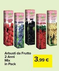 Arbusti Da Frutto 2 Anni Mix In Pack