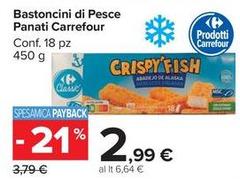 Selection carrefour - Bastoncini Di Pesce Panati