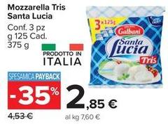 Galbani - Mozzarella Tris Santa Lucia