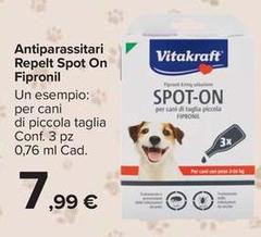 Vitakraft - Antiparassitari Repelt Spot On