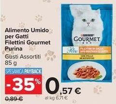 Purina - Alimento Umido Per Gatti Filettini Gourmet