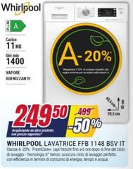 Whirlpool - Lavatrice Ffb 1148 Bsv It