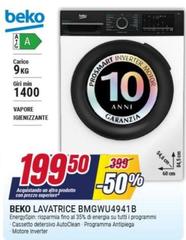 Beko - Lavatrice BMGWU4941B