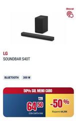 LG - Soundbar S40T