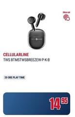 Cellularline - Tws Btmstwsbreezew-p-k-b
