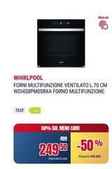 Whirlpool - Forni Multifunzione Ventilato L.70 Cm WO14S8PM05BXA Forno Multifunzione