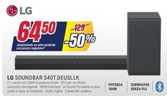 LG - Soundbar S40T.DEUSLLK
